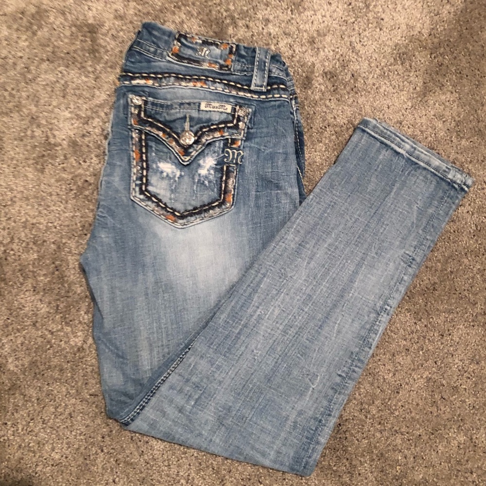 Miss Me Light Wash Easy Ankle Skinny Jeans